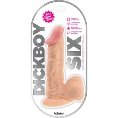 DICK BOY  PVC DILDO. 6