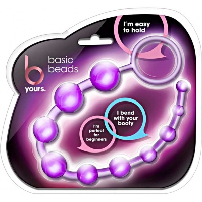 SASSY 10 ANAL BEADS BL23171 PURPLE