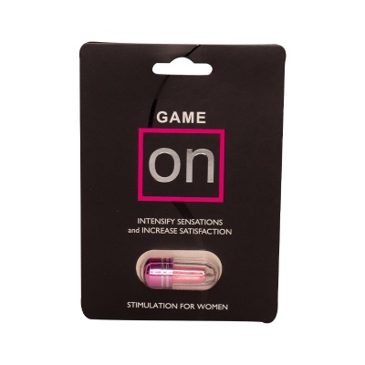 GAME ON 1 Capsula Para Mujer Aumenta Libido Sexual