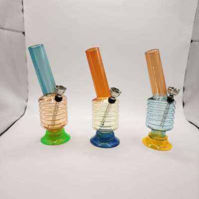 Mini Bong Acrylic Waterpipe Rigid Design  1