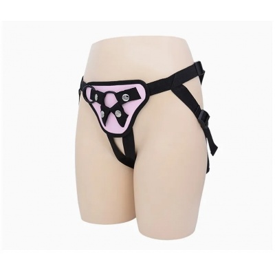 E1141 Arnes Rosa Suspensorio Sin Dildo