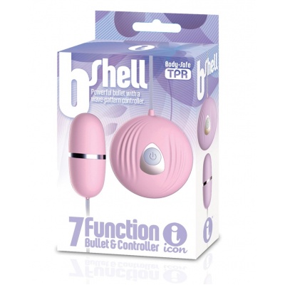 B SHELL 7 FUNCTION BULLET ROSA O MORADO